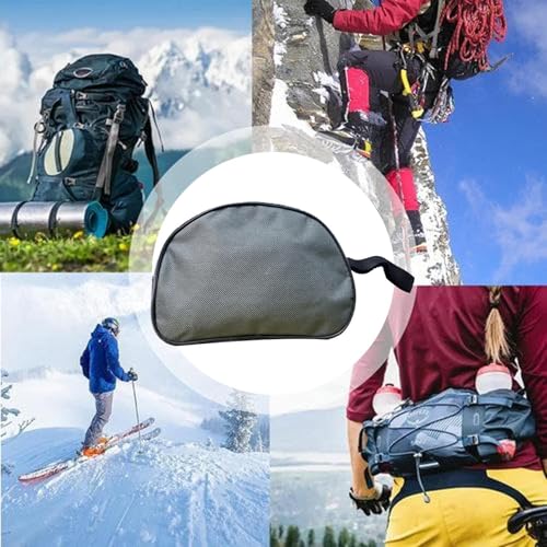 Crampon Holders Crampon Holders Zipper Multipurpose Pouch | Holders Travel Zipper Bags, Travel Makeup Organizer, Ice Climbing Tools Storage Pouch for Outdoor Hiking Walking Climbing