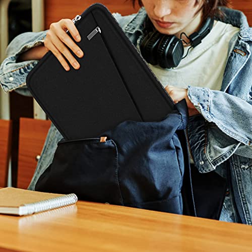 Laptop Sleeve 14 inch, Slim Durable Computer Carrying Bag Briefcase Handbag | Laptop Case, Computer Sleeve Handbag with Front Pocket, Laptop Cover for 15-16 Inch HP, Dell, Lenovo, Asus, Notebook, Black - color: Black, size: 14 Inch