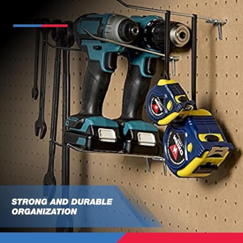 Neiko 53102A 6” Pegboard Hook Organizer Kit, 50 Pack, Hanging Hooks Set for Garage Organization, Great for Wall Hanging and Shelving, Tool Storage, Craft Organizing - size: 6" Pegboard Hooks