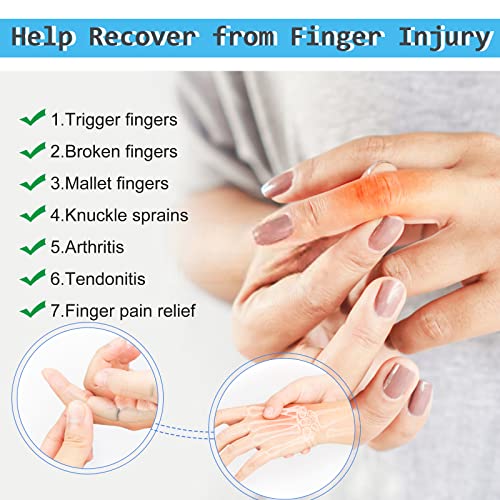 Finger Compression Sleeves, 10 Pcs | Finger Protectors Cots for Arthritis Swelling Basketball Sport, Breathable Elastic - color: Black