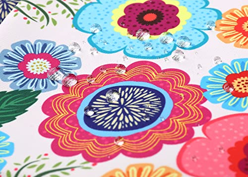 360° Protective Laptop Sleeve Case Bag Cover with Handle For iPad 12.9 inch,MacBook Pro Air 13" and 12.5 inch-13.3 inch Laptop (Flowers) - color: Flowers(3 Pockets), size: 12.5 inch-13.5 inch