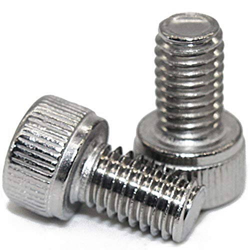 M6-1.0 x 10MM Socket Head Cap Screws,304 Stainless Steel, Quantity 30 - size: M6-1.0 x 10MM