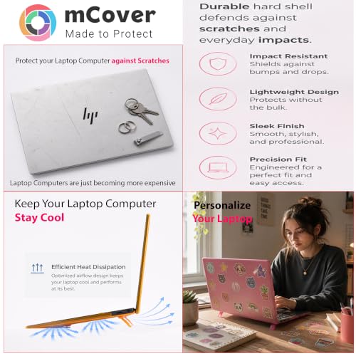 mCover Case Only Compatible for 2022～2025 16" HP ProBook 460 | 465 G11 & EliteBook 860 | 865 G9 G10 G11 Series Windows Notebook PC (Not for Other HP Models)- Clear - color: Clear