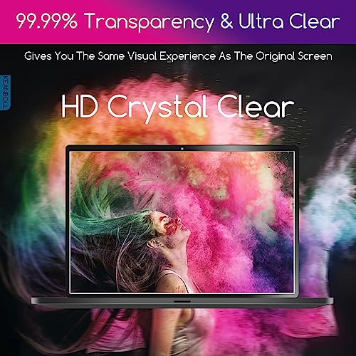 KEANBOLL 14 inch Laptop Screen Protector Tempered Glass Compatible with Other All 14" Laptops with 16:9 Aspect Ratio,(309x174 / W x H)-Ultra Clear & 9H Hardness,14 Tempered Glass Shield - size: 14-inch-16:9-aspect ratio