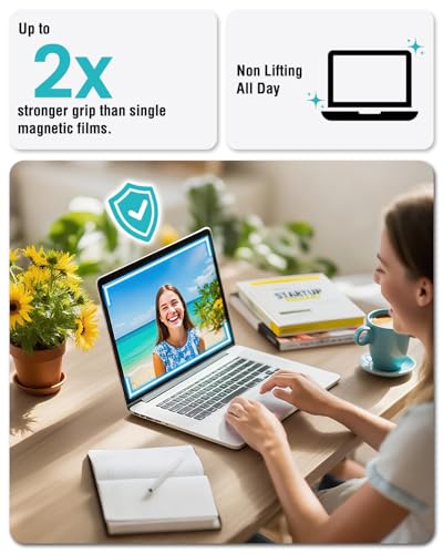 F FORITO Magnetic Anti Blue Light Screen Protector Compatible with MacBook Pro 16 inch (2019-2020, A2141), Bubble-Free Install, Removable & Reusable Anti Glare Matte Laptop Screen Shield - size: for MacBook Pro 16"(2019-2020)