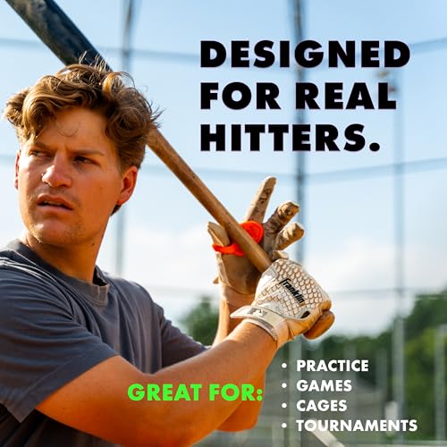 Baseball Thumb Guard, Batters Batting Grip, Finger Guard, Accessory, Batting Protection, Reduce Bat Sting, Hitter, Tool, Bat, Hitting Accessory - color: Neon Green