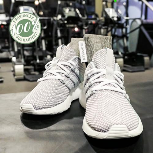 Moso Natural Shoe Deodorizer Inserts (2 Pack) Charcoal Odor Absorber for Shoes, Gym Bag & Boot Deodorizer, Unscented Shoe Odor Elimination, Air Purifying Bags, Lasts 2 Years (4 Bags) - style: 2 Pack (4 Total)