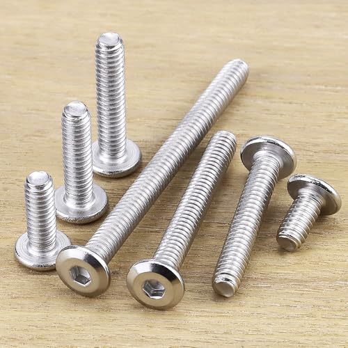1/4-20 x 1-1/2" Hex Socket Head Cap Screws, 304 Stainless Steel 18-8, Chamfered Countersunk Machine Screws for Furniture, Binding, Machinery, Automotive, DIY Projects, 25 PCS - size: 1/4-20 x 1-1/2"
