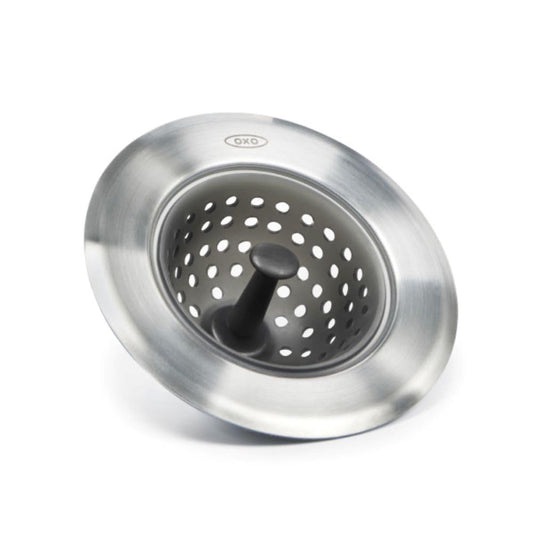 OXO Good Grips Silicone Sink Drain Strainer, Kitchen Sink Stopper