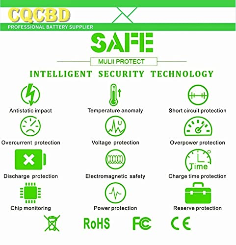 CQCQ C22-UX31 Laptop Battery for Asus Zenbook UX31A UX31E UX31 UX31A-R4004H UX31E-DH72 UX31KI3517A Laptop Ultrabook Series C23-UX31 C21-UX31 (7.4V 6840mAh/50Wh)