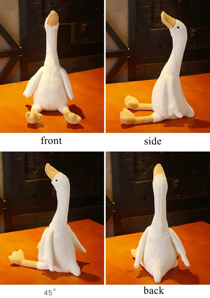 NatureMan 19.7" Swan Stuffed Animal, Cute Soft Goose Toy Plushie Pillow Doll ThrowHugging Cushion Birthday Gifts - Perfect Companion for Kids, Babies, Toddlers