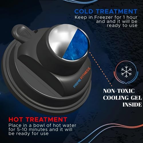 wall Mounted Massage Ball | Cold Therapy | wall Mounted Back Massager | cryo Stick | Relieve Muscle Pain (360 Wall Massager) - color: 360 Wall Massager