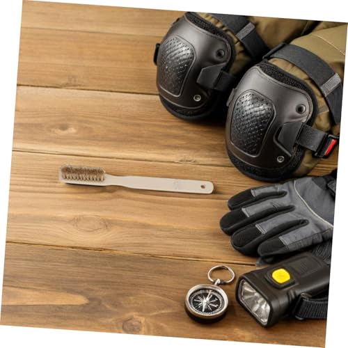 Bouldering Brush Rock Climbing Hold Cleaner with Ergonomic Wood Handle and Rapid Drying Bristles for Indoor and Outdoor Climbing Use