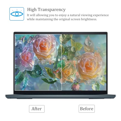 i-Tensodo Tempered Glass Screen Protector for 14 inch HP Envy x360 2-in-1 (14-FAxxxx / 14-FCxxxx Series 2024) Convertible Laptop,9H Hardness, Anti Scratch - color: Tempered Glass