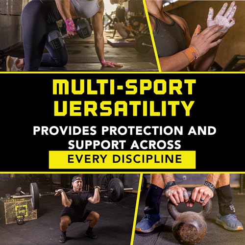 Goat Tape Super Stretchy Thumb Tape 4 Rolls and Scary Sticky Premium Athletic Tape 2 Rolls, Sticks with You Through The Toughest Fitness Workouts and Lifts
