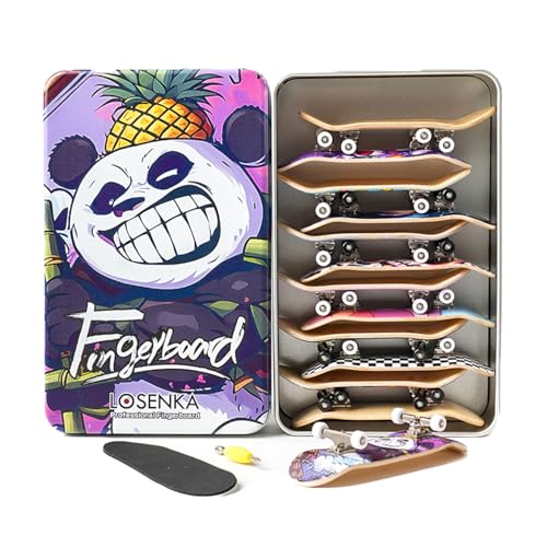 12 PCS Pro 32mm Fingerboard Wooden Board Professional Mini Finger Skateboard Set of 12 - color: 12pcs