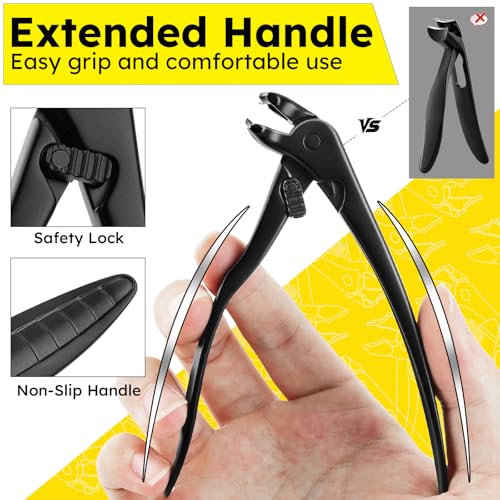 Toenail Clippers for Seniors, Angled Head Large Toe Nail Clippers for Thick Toenails, Wide Jaw Clippers, Heavy Duty Ergonomic Anti-Splash Cutter, Upgraded Long Handled Toenail Clippers - size: Angled Head