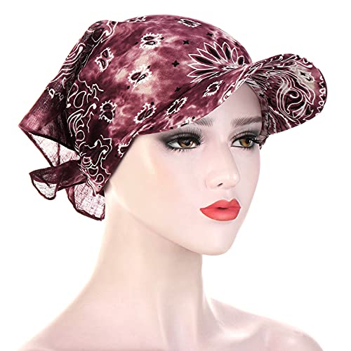 Women Printing Sun Cap Head Hat Hut 33 Hat Racks for Baseball Caps Wall Mounted - color: Coffee+grey+hot Pink