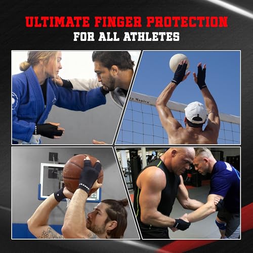 Middle Finger Brace Compression Gloves, Splint Alternative, Unisex XL | Athletic Buddy Tape, Finger Sleeve & Brace, Arthritis Pain Relief & Joint Stabilizer for All Sports - size: X-Large, style: Middle Finger