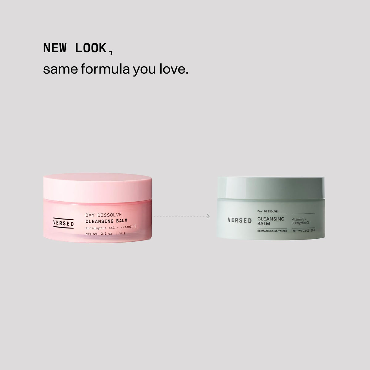 Versed Day Dissolve Cleansing Balm | Makup Removing Balm, 2.3 Oz