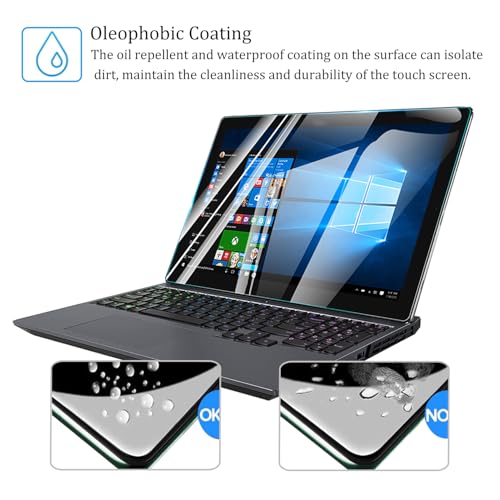 i-Tensodo Tempered Glass Screen Protector for 14 inch HP Envy x360 2-in-1 (14-FAxxxx / 14-FCxxxx Series 2024) Convertible Laptop,9H Hardness, Anti Scratch - color: Tempered Glass