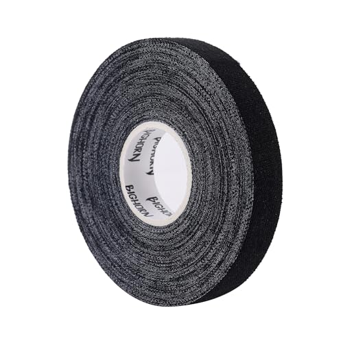 Bighorn Athletics Finger Tape, Female Climber Tin, 0.5"x45ft, 8Rolls, Black | Climbing tape with retro design tape holder for tension support & bouldering. EZ tear, strong adhesive, residue-free. - color: Black