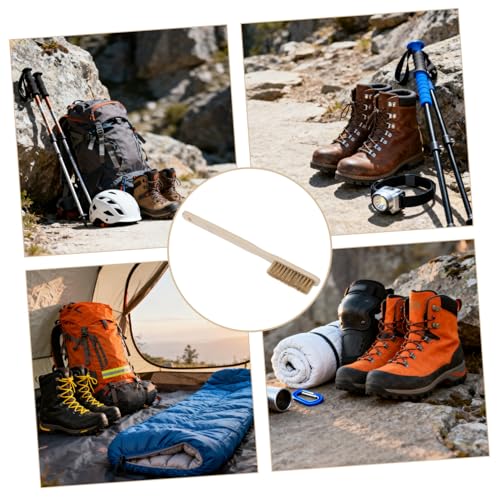 Uonlytech Climbing Brush for Rock Holds and Bouldering Soft Bristle Mountaineering Cleaning Brush Medium Size for Indoor and Outdoor Climbing Maintenance