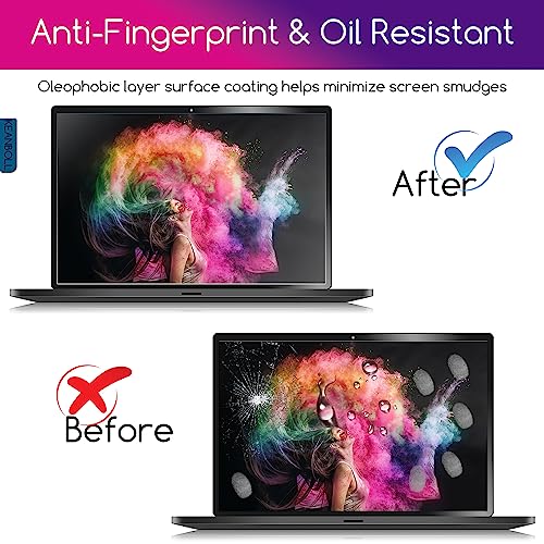 KEANBOLL 14 inch Laptop Screen Protector Tempered Glass Compatible with Other All 14" Laptops with 16:9 Aspect Ratio,(309x174 / W x H)-Ultra Clear & 9H Hardness,14 Tempered Glass Shield - size: 14-inch-16:9-aspect ratio