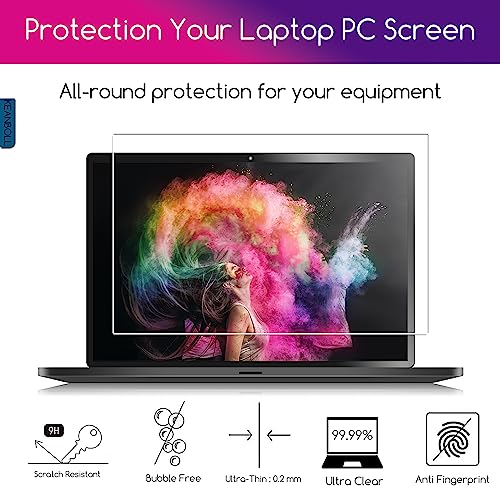 KEANBOLL 14 inch Laptop Screen Protector Tempered Glass Compatible with Other All 14" Laptops with 16:9 Aspect Ratio,(309x174 / W x H)-Ultra Clear & 9H Hardness,14 Tempered Glass Shield - size: 14-inch-16:9-aspect ratio