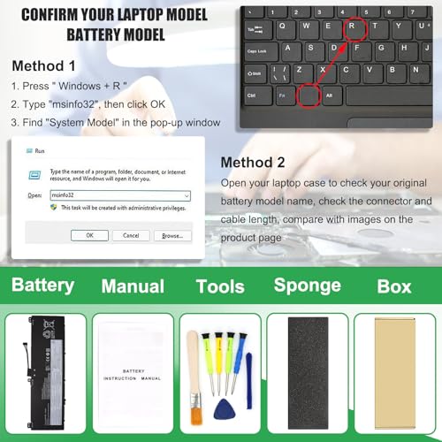 L22C4PA1 L22M4PA1 Laptop Battery Replacement for Lenovo Yoga 7 14IRL8 14ARP8 16IRL8 16ARP8 Yoga 7 2-in-1 14IML9 14AHP9 16IML9 16AHP9 Series SB11K38964 SB11K38965 SB11K38967 L22D4PA1 71Wh - size: 11.12*3.73*0.07inch L22M4PA1