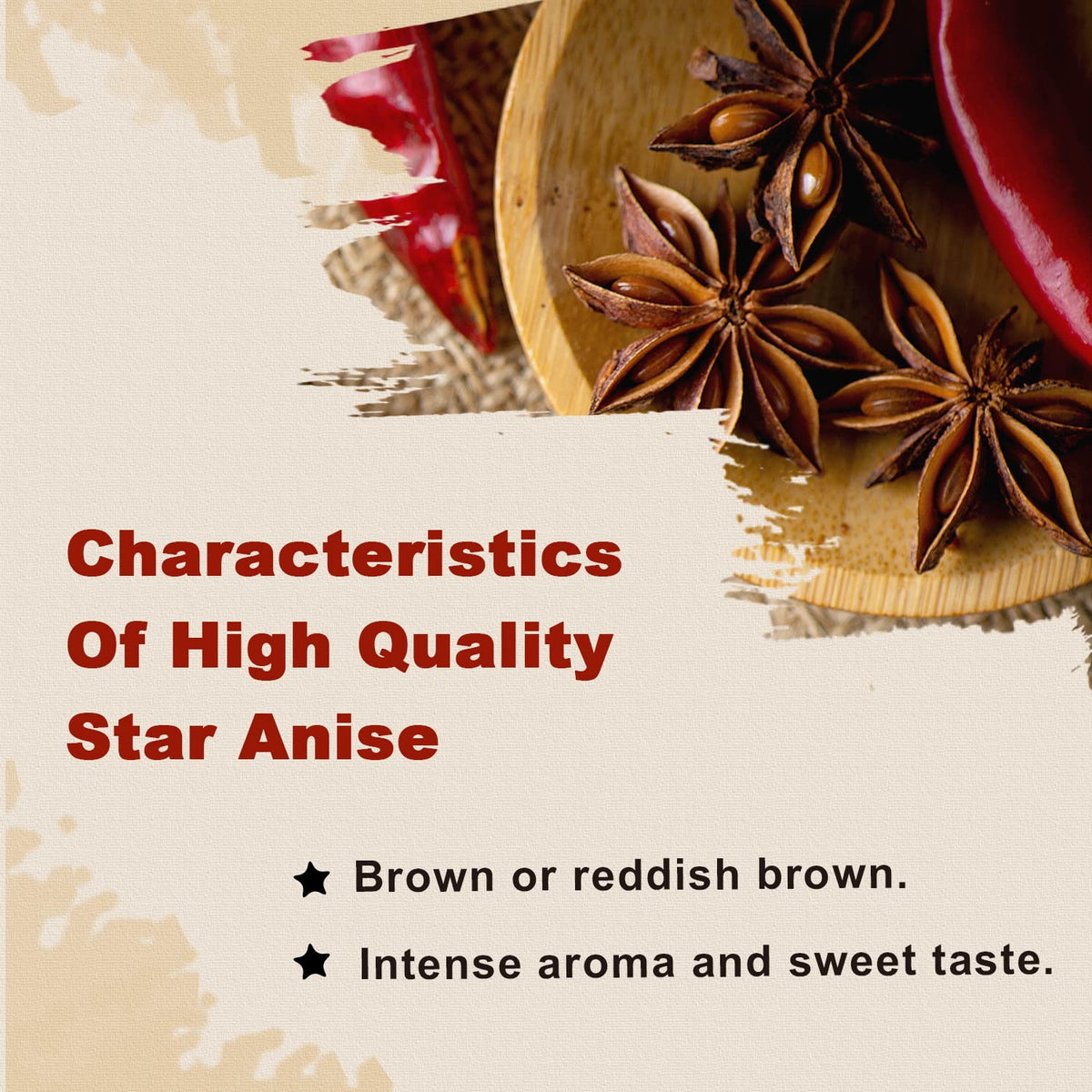 52USA Star Anise, 16 oz — Non-GMO Verified Whole Chinese Star Anise for Tea & Baking