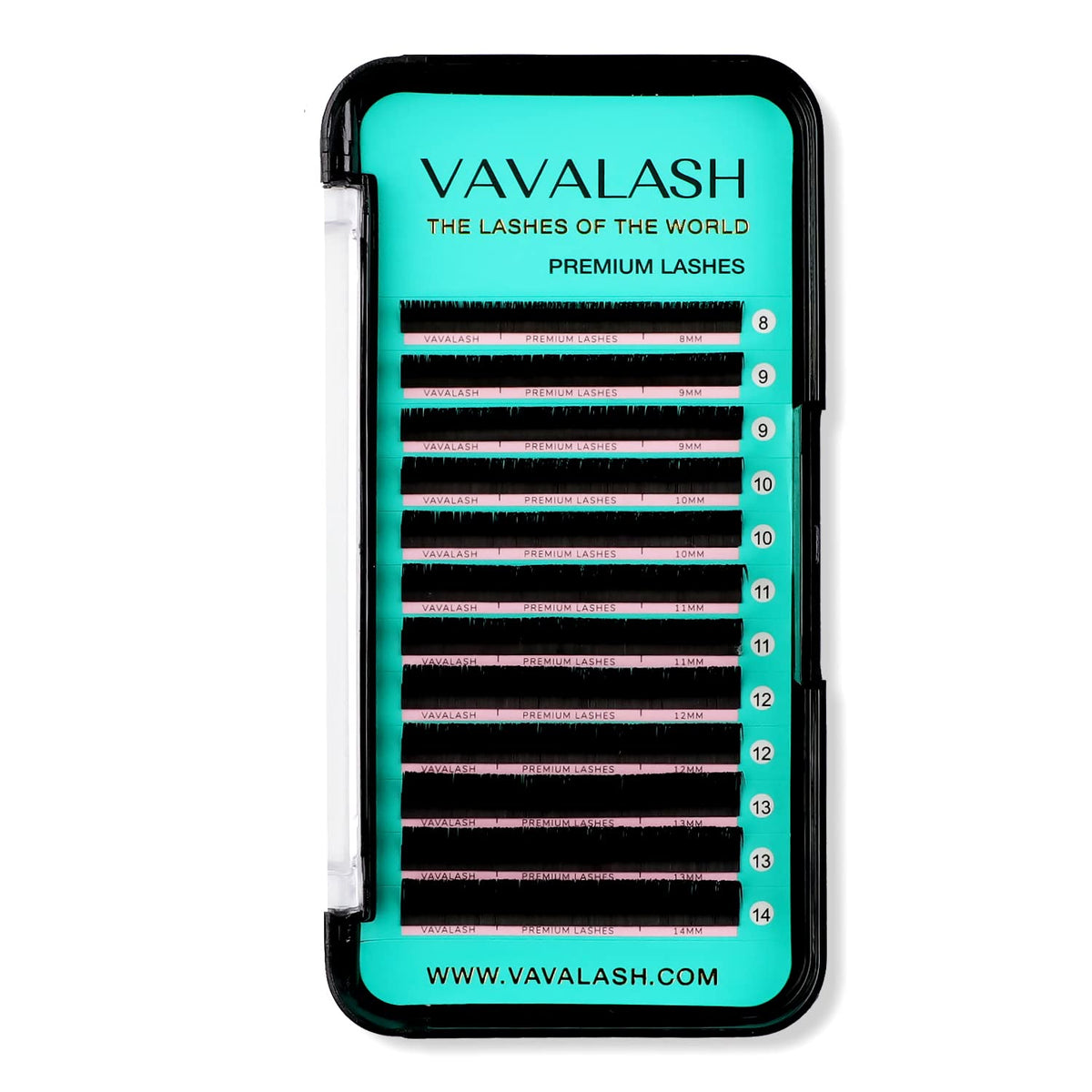 Eyelash Extensions 0.07 C Curl 13Mm Lash Extensions Supplies Individual Lashes Premium Silk Volume & Classic Lash Soft Matte Dar