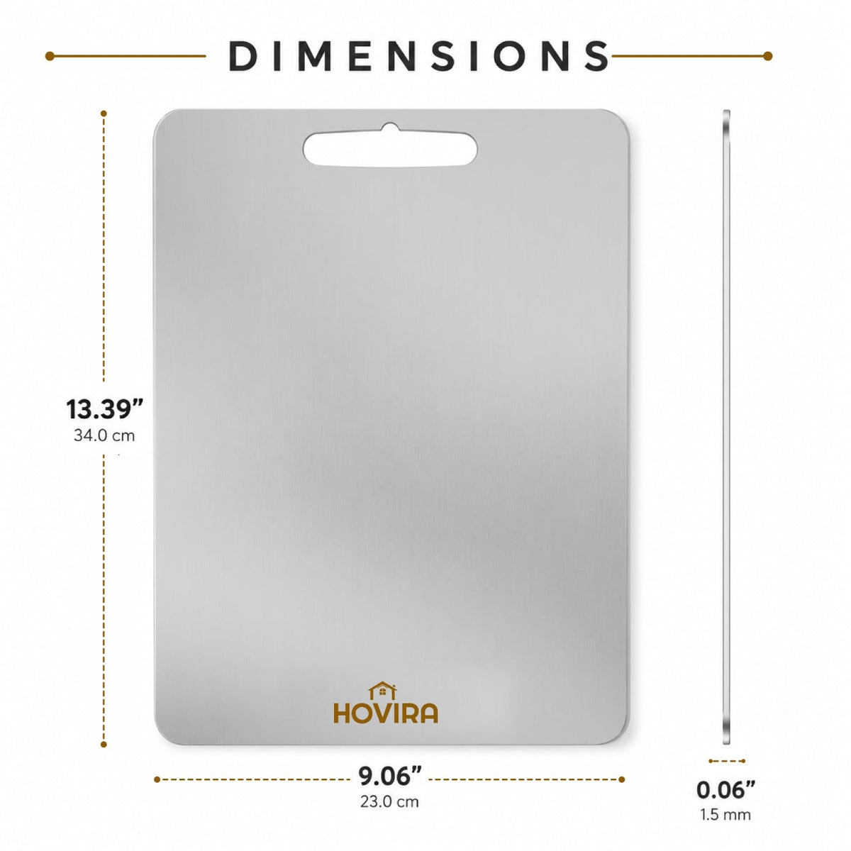 Titanium Cutting Board with Peeler, Knife Sharpener & Hooks,100% Double-Sided Titanium Cutting Boards for Kitchen, Dishwasher Safe Non-Toxic Chopping Boards for Meat & Fruits, Size13" x 9.0"