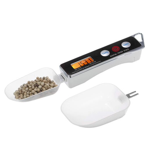 ERYUE Spoon Scale, Digital Spoon Scale Electronic Measuring Spoon Scale Household Kitchen Spoon Scale Food Scale with Tare Function Capacity 0.05g to 500g Support Unit g/oz/gn/ct/