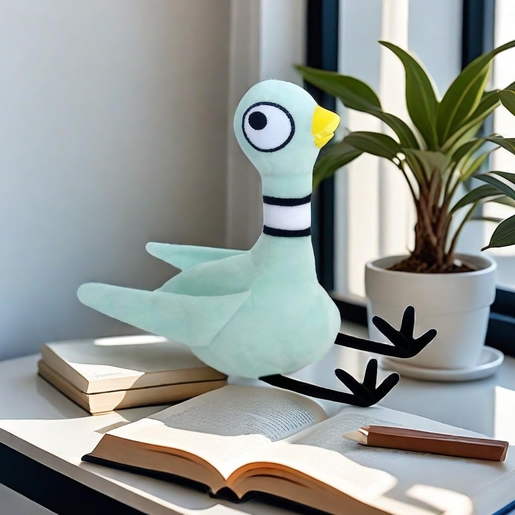New 12 "Pigeon Plush Soft Filled Bird Filled Animal Toy Soft and Durable, Plush Toy for Boys and Girls, Children's Gift, Home Decoration