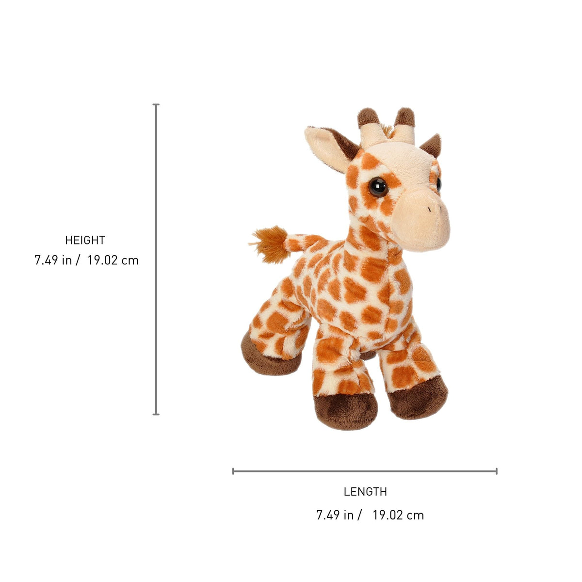Wild Republic Giraffe Plush, Stuffed Animal, Plush Toy, Gifts for Kids, Hug’Ems 7