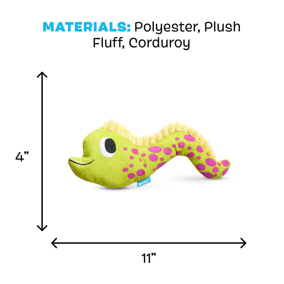 BarkBox Maury EEL Plush Dog Toy