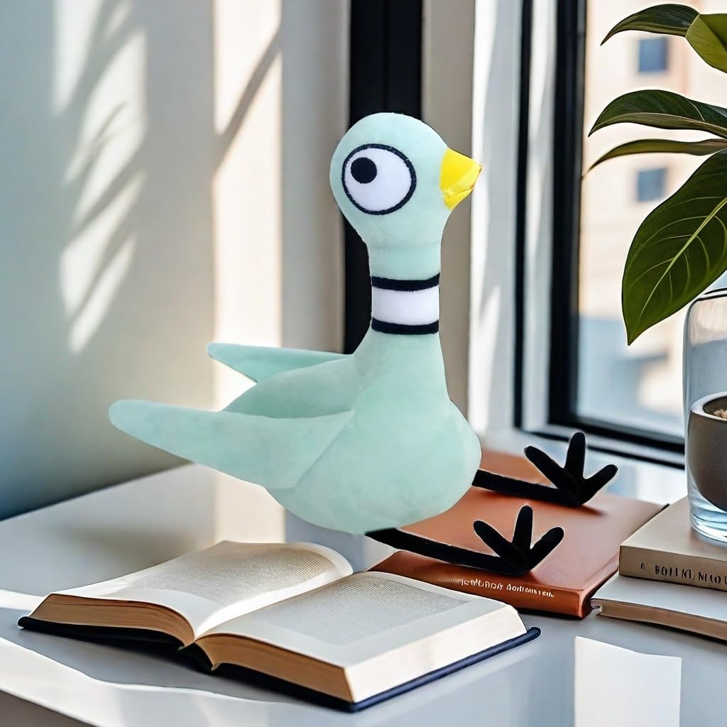 New 12 "Pigeon Plush Soft Filled Bird Filled Animal Toy Soft and Durable, Plush Toy for Boys and Girls, Children's Gift, Home Decoration