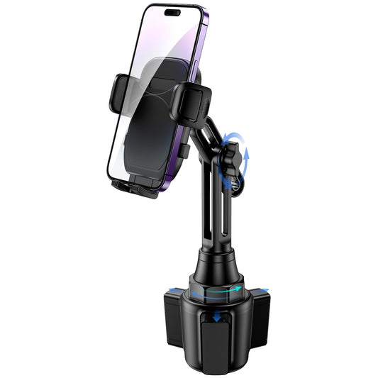 Cup Phone Holder for Car, [Upgraded Version]Universal Car Cell Phone Holder