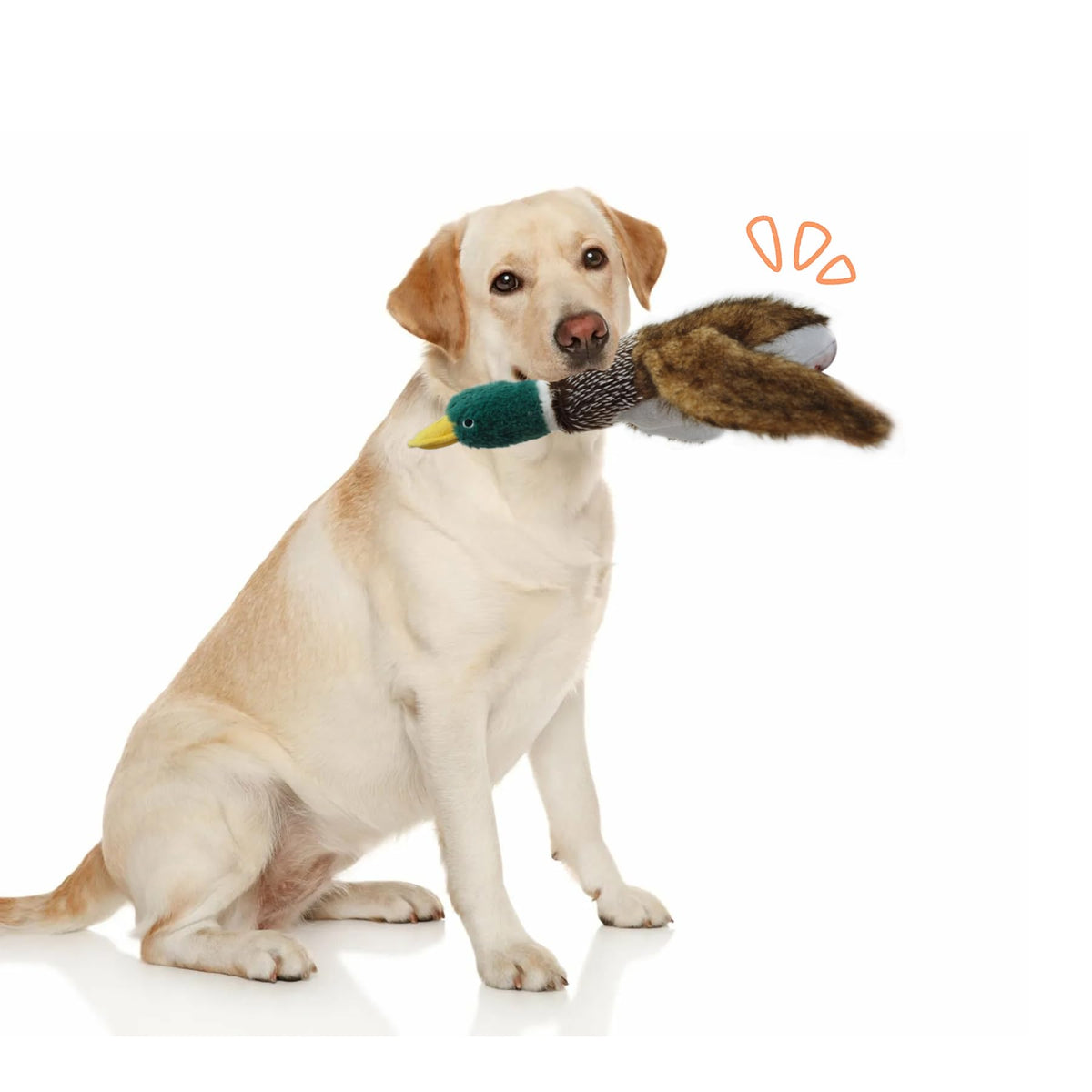 okegztoa Dog Toys Interactive Mallard Duck Toy Puzzle and Squeaky Toy for Small Medium and Large Dogs Duck Toys, Stuffed Toy for Dog, Plush Toys for Dogs