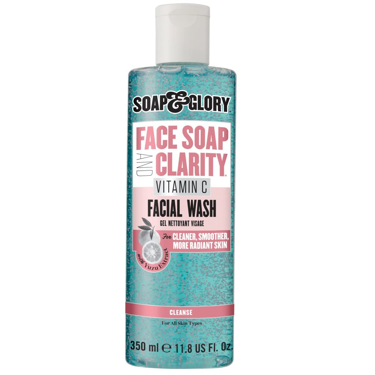Soap & Glory Face Soap & Clarity, 3-in-1 Cleansing Gel, 11.8 oz