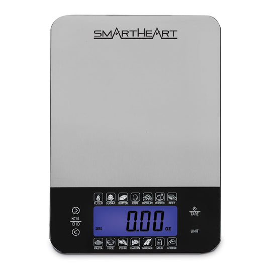 SmartHeart Premium Stainless Steel Digital Food Scale