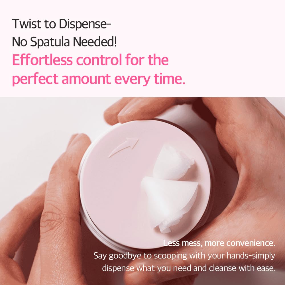 Collagen Cleansing Balm - Twist & Grind Makeup Remover with PDRN, 1.69fl oz