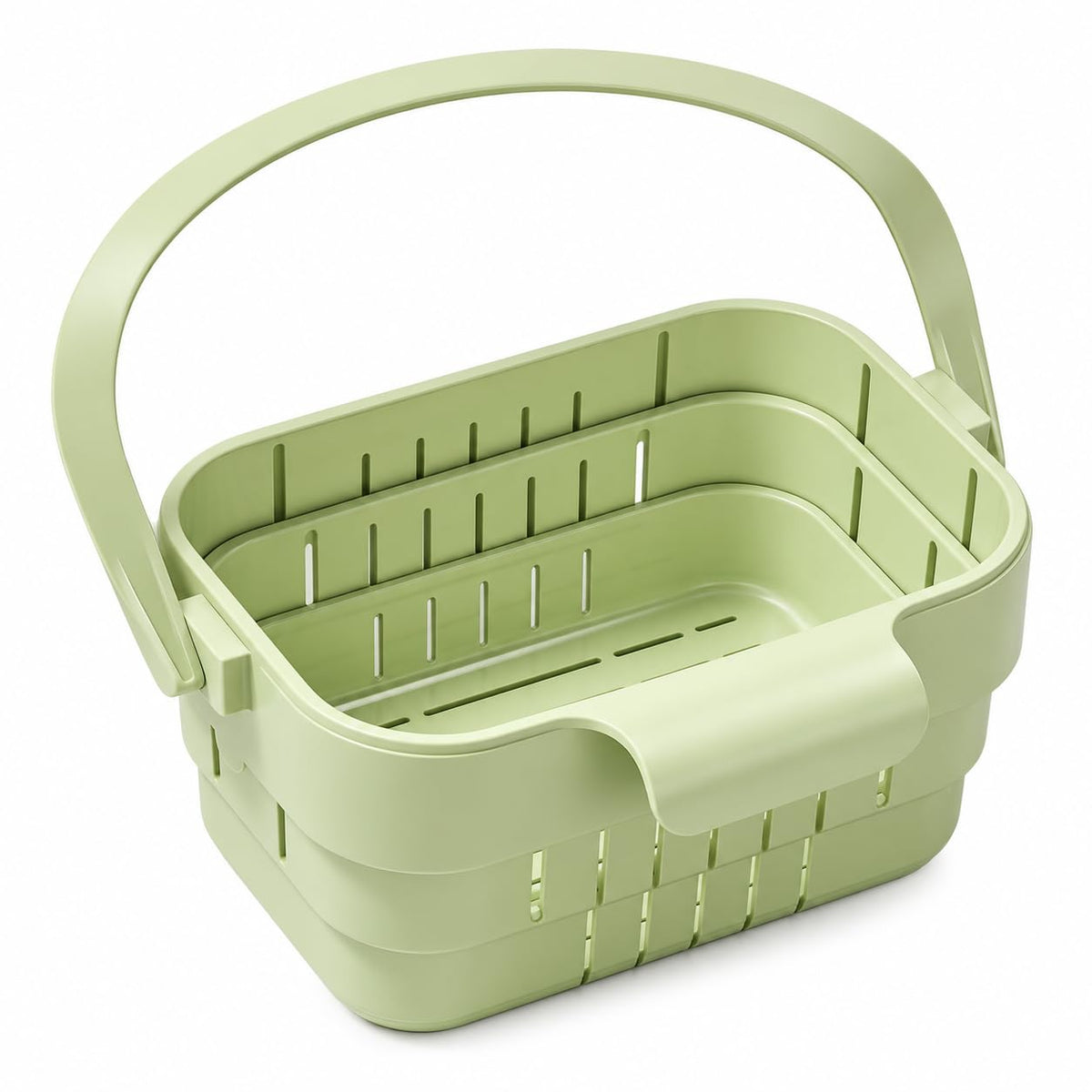 Collapsible Kitchen Sink Strainer Basket, Hanging Drain Basket (Square)