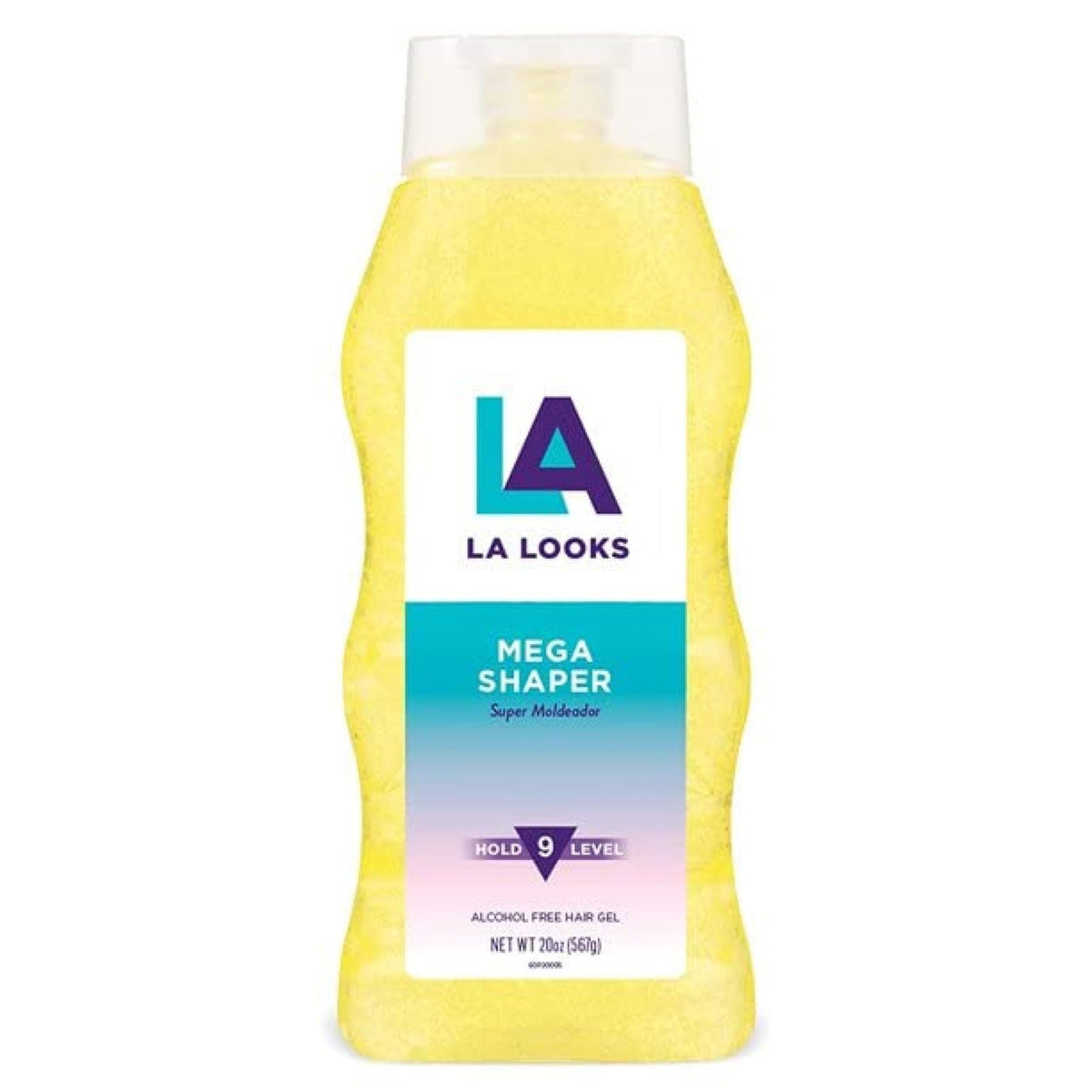 L.A. Looks Styling Gel Mega Mega Hold - 20 Oz, Pack Of 4