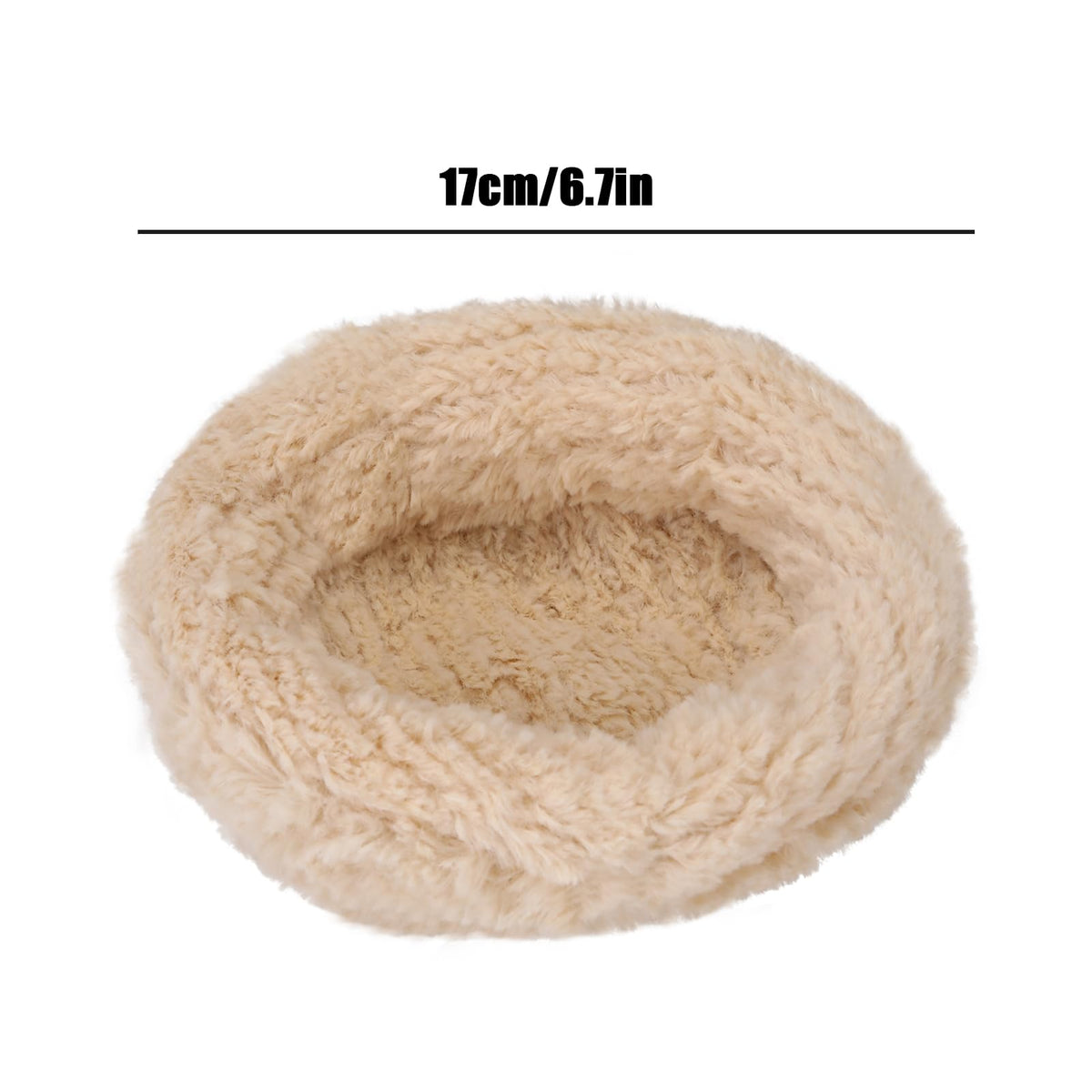 6.7” Bird's Nest Plush Toy Realistic Stuffed Animal Birdhouse Gift for Kids