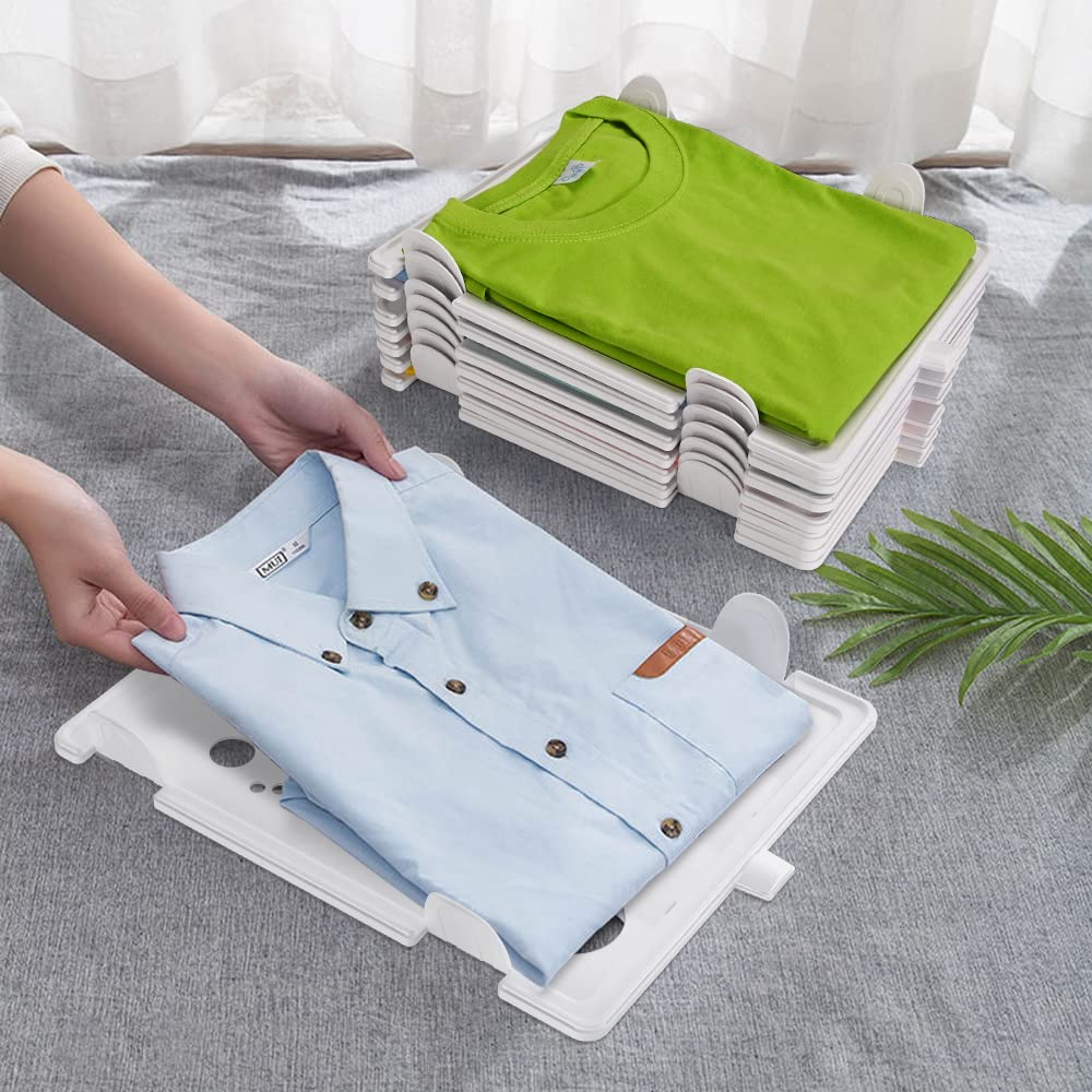 Accenter Clothing Organizer for Closet Storage,Stackable Shelf Dividers