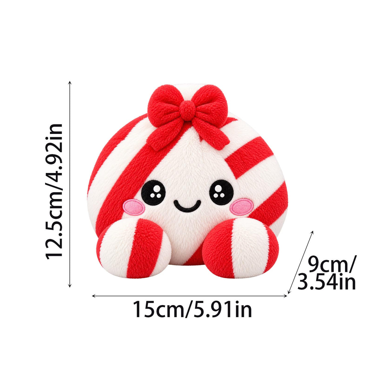 Giant Dumpling Pillow Cute Plush Stuffed Steamed Bun Pillows Home Decor