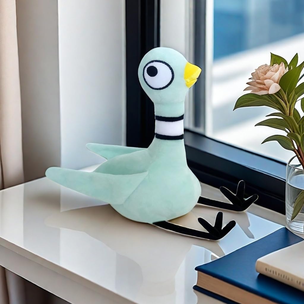 New 12 "Pigeon Plush Soft Filled Bird Filled Animal Toy Soft and Durable, Plush Toy for Boys and Girls, Children's Gift, Home Decoration
