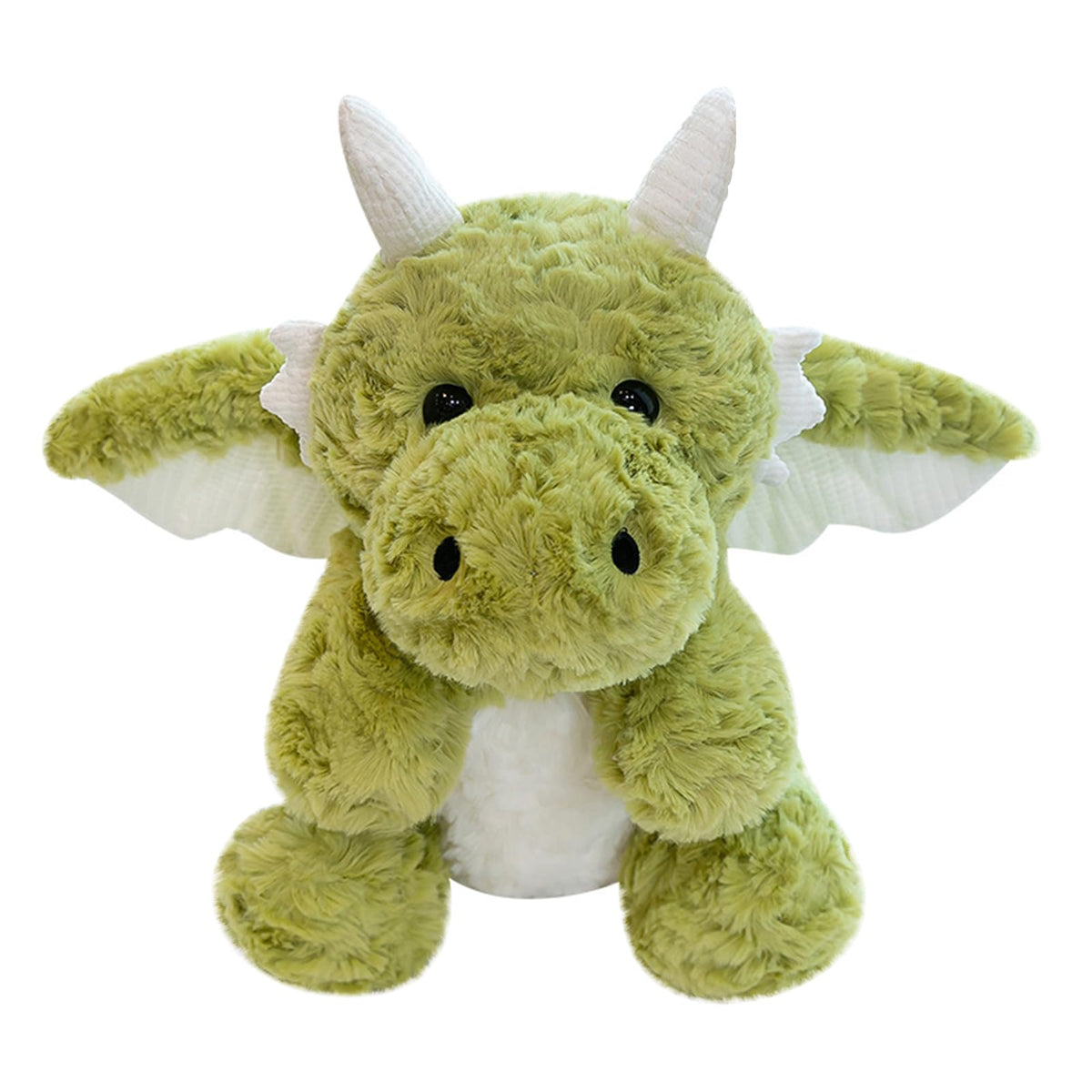 SUSULF Little Flying Dragon - Stuffed Animal Plush Toy Gifts（Green,7.87in）
